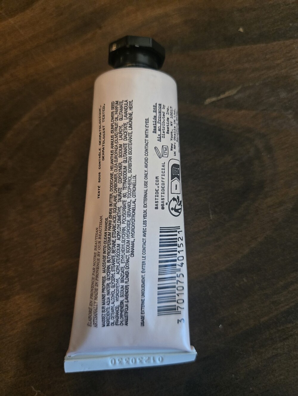 Bastide Rose Olivier Hand Cream - Picture 2 of 2